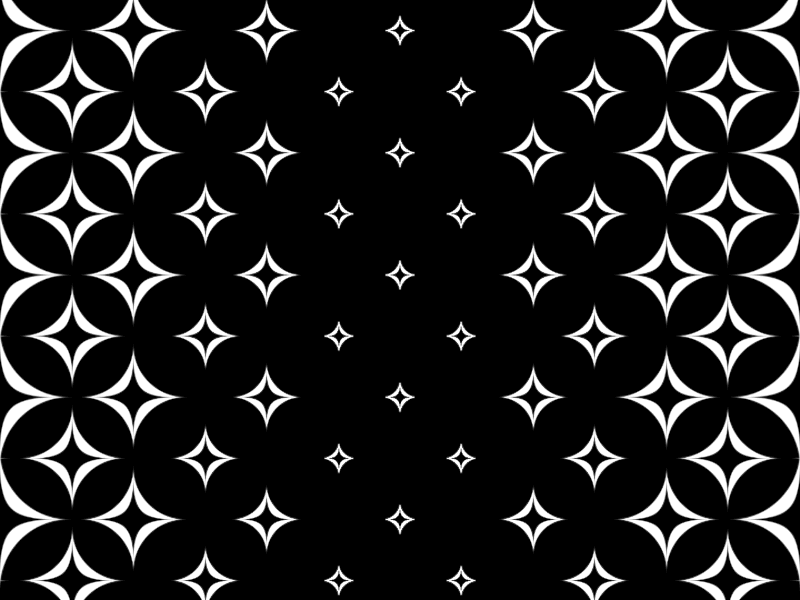 Pattern Etoile Blanc Gif motion pattern