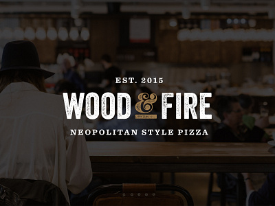 Wood and Fire Logo Concept Three