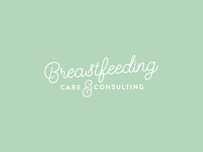 Breastfeeding Care & Consulting baby brand design branding breastfeeding caring logo mother warm