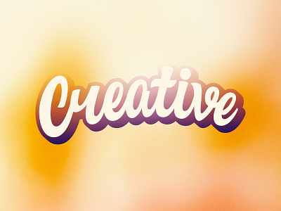 Creative graphic design hand lettering lettering logo logotype sticker type vector warm