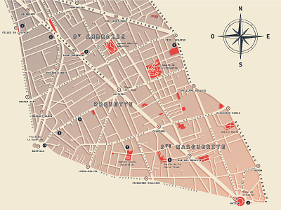 Paris - 11th arrondissement | Map design [2]