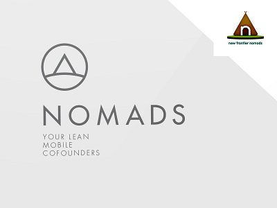Nomads Brand Redesign brand branding imagotipo incons line logo marca redesign rediseño tipos types