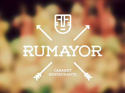 Rumayor Cabaret brand current dance ident identidad indians logo nightclub raw rústico