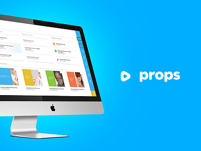 Props App app graphics interface login mac presentation stats ui ux web