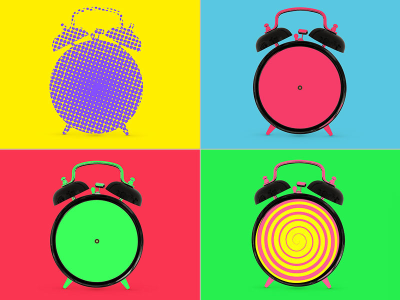 Clocks time cuba cuban fantasy clock pop artwork digital photoshop psd expo