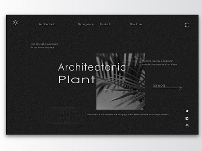 Architectonic Website design design illustration ui ui ux uidesigner uidesignpatterns ux webdesign website