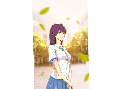 School Girl Webtoon asian girl girl illustration illustration