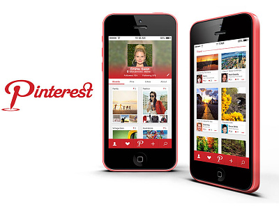 Pinterest iphone mobile ui ui design uiux