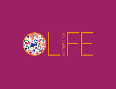 Olife Aromatherapy branding branding design logo