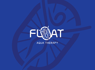 Float Aqua Therapy Branding branding branding design design flat icon logo logo design vector