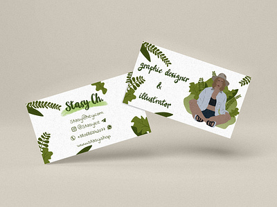 Business Card: Graphic Designer & Illustrator