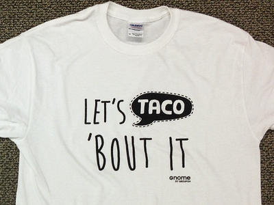 Gnome Food and Drink Taco Tee