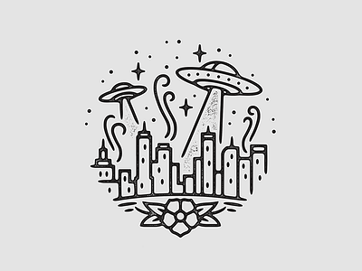 UFO Attack by Liam Ashurst on Dribbble