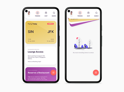 Airport App - Home airport app concept design google pixel homepage design landing design pixel5 sketch ui