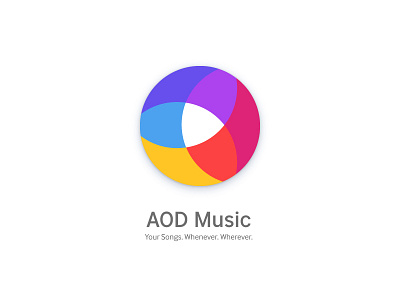 Daily UI #005 - App Icon 005 android app colorful daily dailyui diagram icon music play ui venn