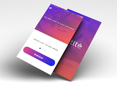 UI App Design app color design gradient minimal purple ui ui design