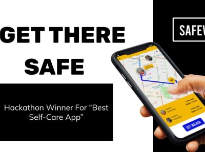 Safewalks Hackathon Winner hackathon uidesign uxdesign