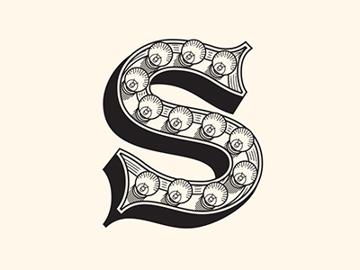 S Type Dribbble illustrator lettering typography