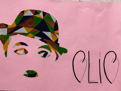 Olio -Poster art artwork character charlie chaplin color creative creativity design dialogue fest letter mosaic olio photoshop popular poster poster art sinkinpeace skit typogaphy