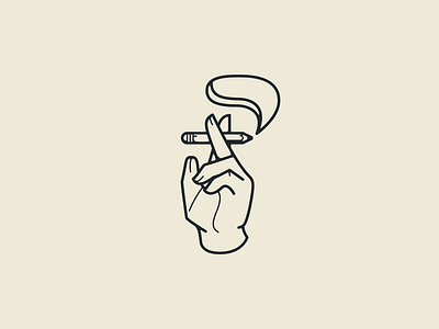 The hand that draws brand design hand icon logo pencil