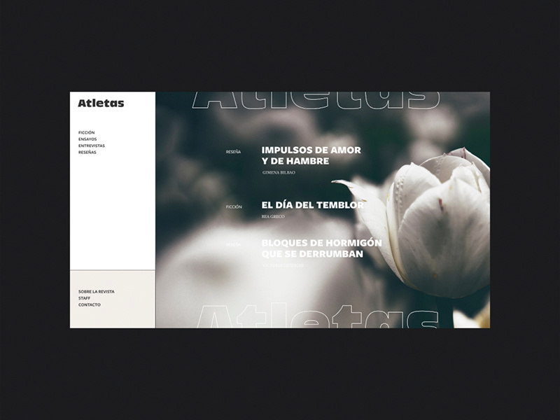 Atletas logo magazine online visual design concept web design web visual identity brand identity branding