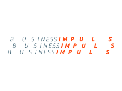 “Business Impuls” Switzerland business entrepreneur impulse logo
