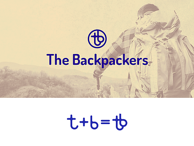 The Backpackers backpack backpakers design logo monogram the