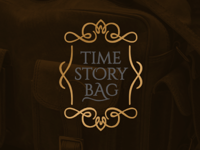 Time-story-bag bag logo story time