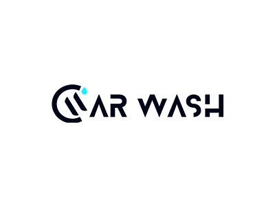 logo concept “Car Wash Service" brand car carwash logo personal brand ui ux