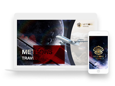 Travel Company "Meteors Travel" avia branding business follow me meteors space summer travel trip ui ux voyage web webdesign weekend