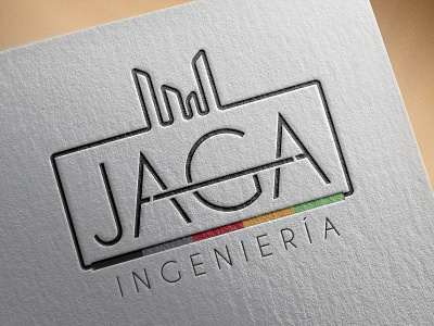 JAGA ai artwork branding dribbble illustrator inspiration logo minimal typography vector