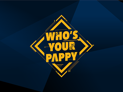 Who's Your Pappy logo tournament