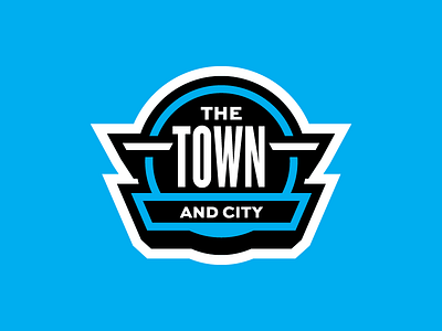 THE TOWN and City logo the town tournament