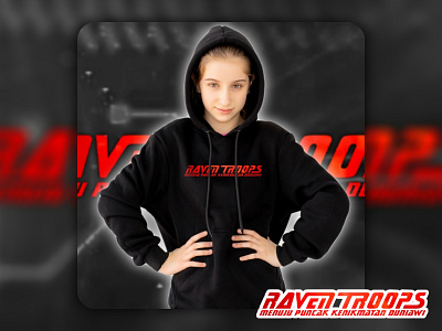 Raven Troops Hoodie #01