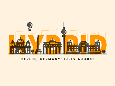 Hybrid Conf 2016 berlin conference hybrid illustration