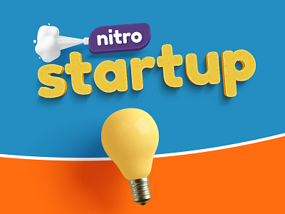 Nitro Startup colors logo nitro startup