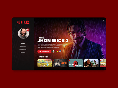 Redesign UX/UI Netflix App