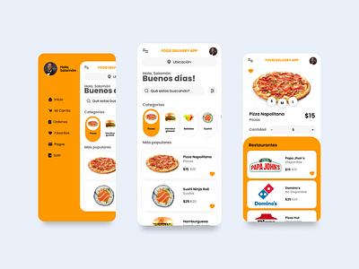 Design UI Food Delivery App