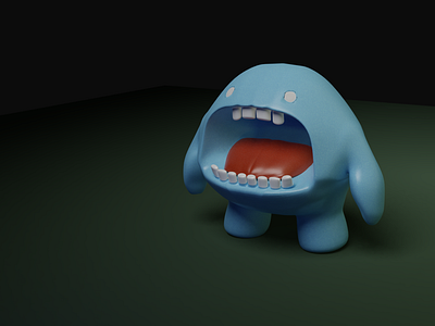 Chubbob 3d blender character design cute