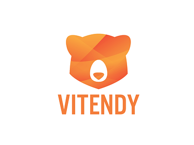 Abstact Bear Logo for Vitendy