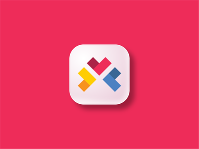 Logo app icon heart heart logo minimal minimal logo v logo