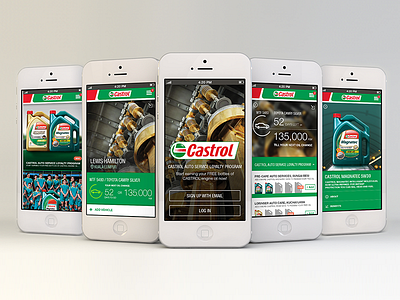 Castrol Loyalty App app castrol loyalty oil service
