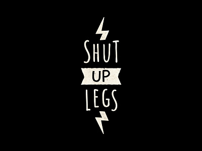 Shut Up Legs bike cycling jens voigt quote shut up legs typography