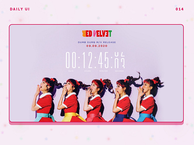 DailyUI 014 • Countdown Timer • UI design
