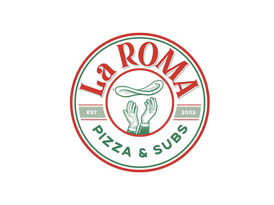 La Roma Pizza and Subs alternate logo.
