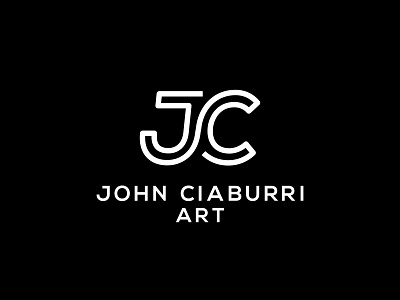 John Ciaburri Art Logo Design artist logo branding ciaburri brand graphic design logo logo design branding logodesign logotype temple tx