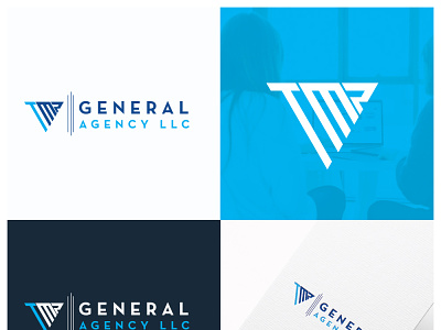 GENERAL AGENCY LLC logo adobe illustrator artwork beat loogo design graphic design graphicdesign illustration illustrator logo logo design ui