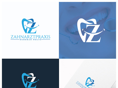 ZAHNARZTPRAXIS LOGO adobe illustrator artwork beat loogo design graphicdesign illustration illustrator logo logo design ui