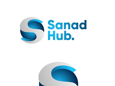 SANAD HUB LOGO FOR CLIENT 3d logo adobe illustrator beat loogo graphicdesign logo design
