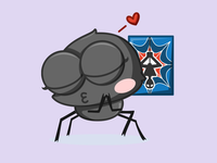 Wendy has a Crush - Digital App Stickers